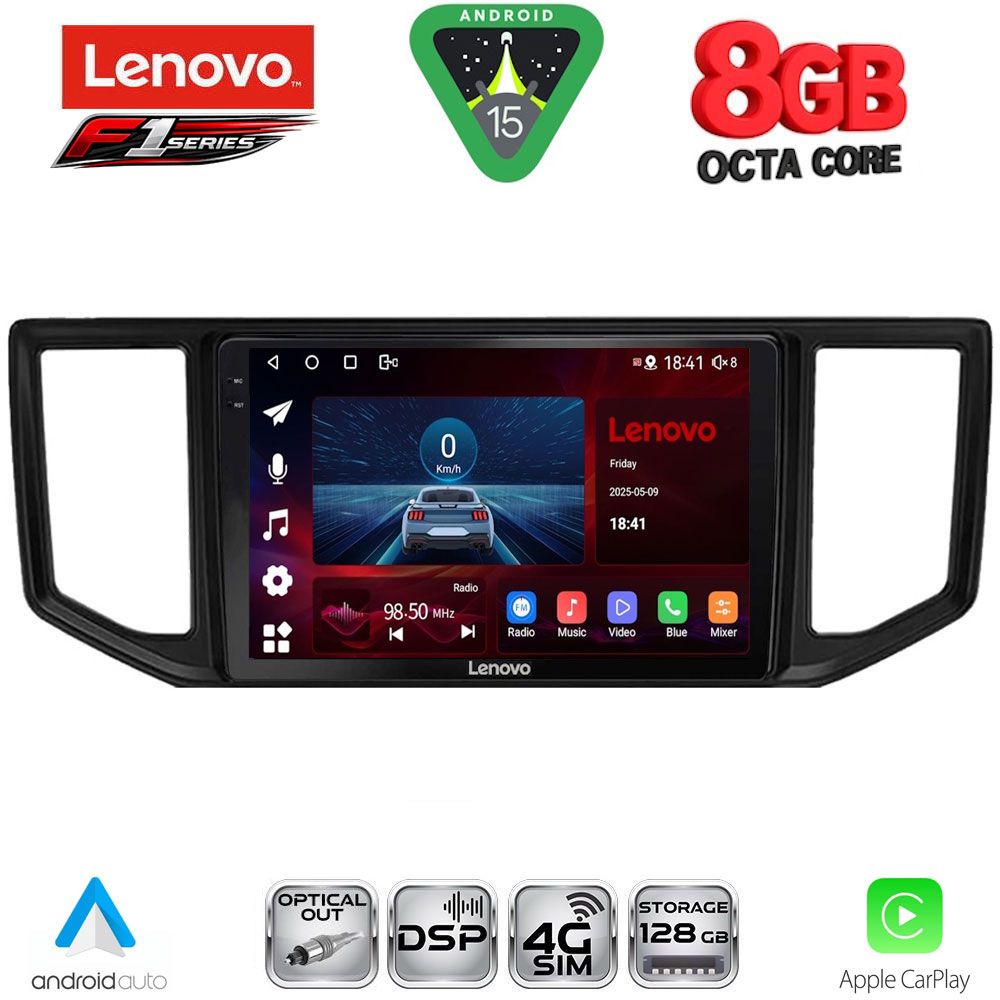 SSR10753_15 LENOVO SSR 10753_CPA (10inc) MULTIMEDIA TABLET for VW CRAFTER mod. 2017-2026 - Image 1